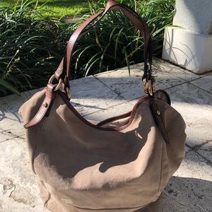 JCrew suede handbag. (More pictures to come)